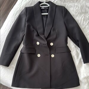 Zara long blazer